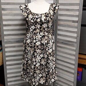 Women's Ruffle Maxi Empire Waist Dress | Ava & Viv | 1X